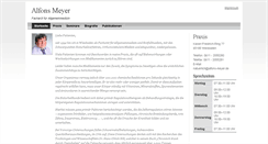 Desktop Screenshot of alfons-meyer.de