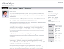 Tablet Screenshot of alfons-meyer.de